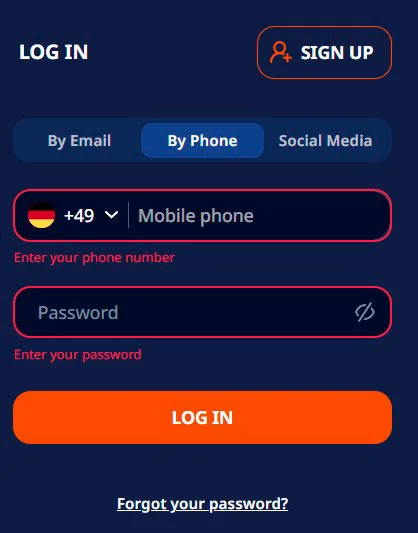 login monro casino
